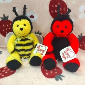 🩵3/$20🩵 Vintage GANZ 1999 Plush Duo